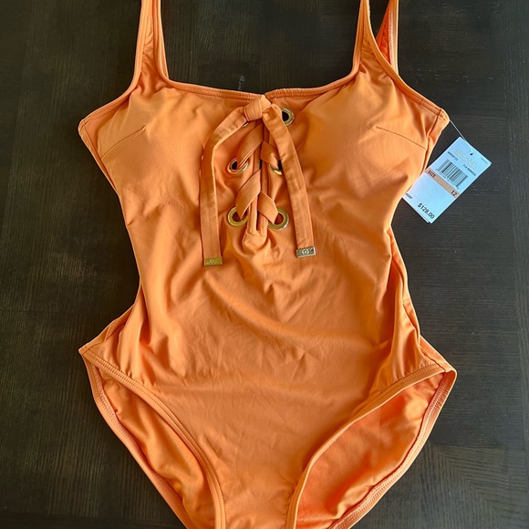 Michael Kors Other - MICHAEL Michael Kors Lace Up One Piece Swimsuit For Beach Vacation Cruise